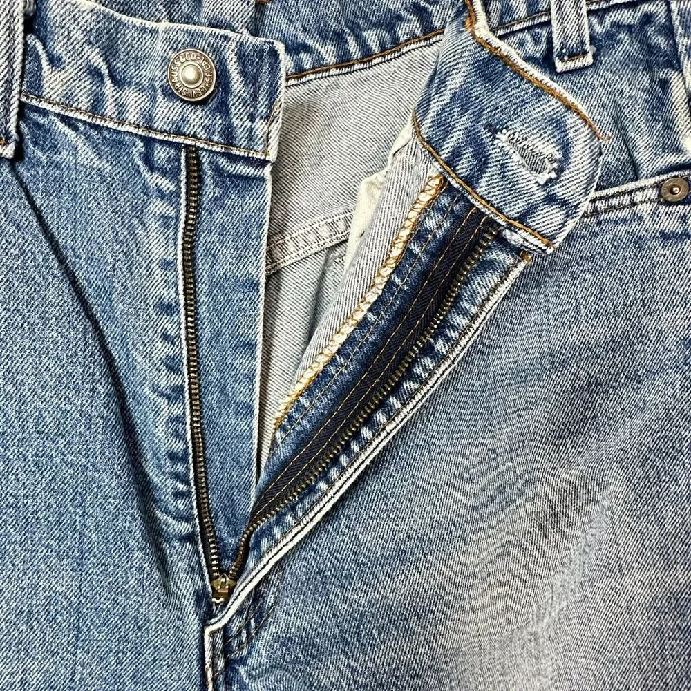 Vintage Levis Men's‎ 32x28 Orange Tab Medium Wash Denim Blue Jeans GUC